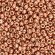 Miyuki rocailles bruin copper duracoat galvanized 3 mm 5 gram