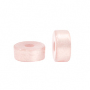 Polaris kralen roze peach cream licht 4 mm disc