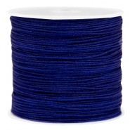 Macramé draad blauw navy 0,8 mm