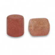 Natuursteen kraal Kwarts 4x4 mm