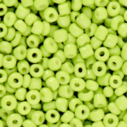 Rocailles groen lime 3 mm 20 gram