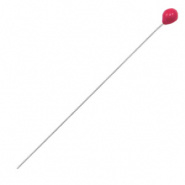 Nietstift 52 mm zilver cherry red DQ bol