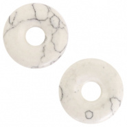Natuursteen kraal Jade disc