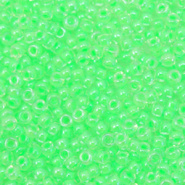 Miyuki rocailles groen luminous 2 mm 5 gram