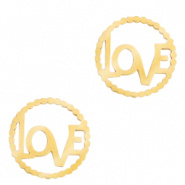 Bedel love goud RVS connector