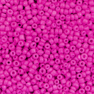 Rocailles roze fuchsia hard 2 mm 20 gram