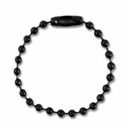 Sleutelhanger zwart chain