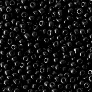Rocailles zwart 2 mm 20 gram