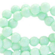 Glaskraal groen soothing sea 6 mm 25 stuks