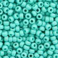 Miyuki rocailles groen turquoise opaque 3 mm 5 gram