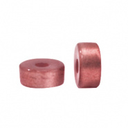 Polaris kralen rood vinaccia 4 mm disc