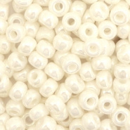 Miyuki rocailles wit ivory pearl antiek ceylon 4 mm 5 gram