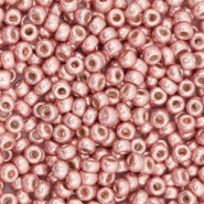 Miyuki rocailles roze coral donker duracoat galvanized 3 mm 5 gram