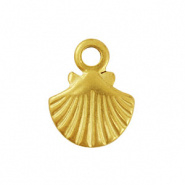 Bedel schelp goud RVS