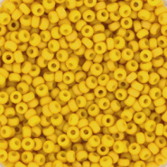 Miyuki rocailles geel canary matte opaque 2 mm 5 gram