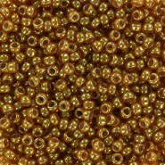 Miyuki rocailles bruin spice translucent ceylon 2 mm 5 gram