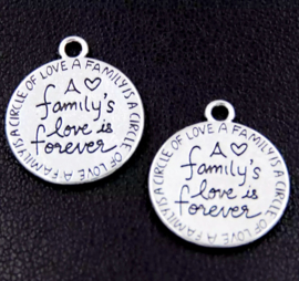 Bedel A family's love is forever zilver