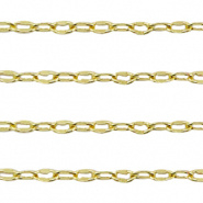 Ketting 4x2 mm goud DQ