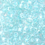 Miyuki rocailles blauw aqua soft fancy lined 3 mm 5 gram