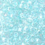 Miyuki rocailles blauw aqua soft fancy lined 3 mm 5 gram