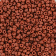 Miyuki rocailles rood sienna burnt matte opaque 2 mm 5 gram