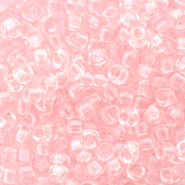 Miyuki rocailles roze tea licht transparant 3 mm 5 gram