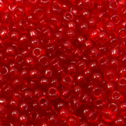 Miyuki rocailles rood transparant 3 mm 5 gram