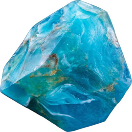 Glycerinezeep |  blauw Agaat