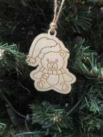 Set van 6 kerstfiguurtjes