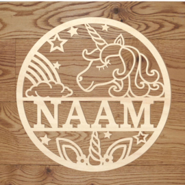 Naamcircel unicorn