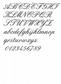 Lettertype 9