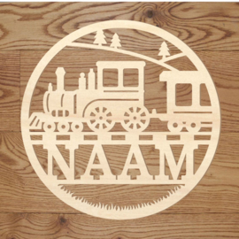 Naamcircel trein