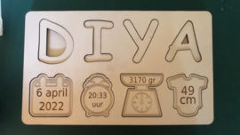 Naampuzzel extra