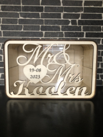 Enveloppendoos gepersonaliseerd