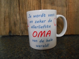 mok je wordt de allerliefste oma