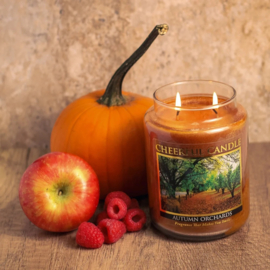 Autumn Orchards  geurkaars Cheerful Candle 2 lonten 680 gram