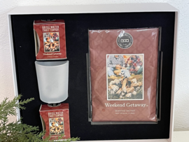 Weekend Getaway  Bridgewater Candle Company in luxe kadobox