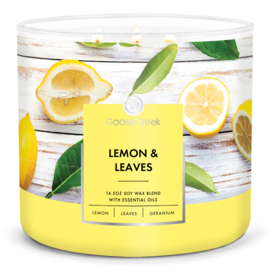 Lemon and Leaves Goose Creek Candle® 411 gram