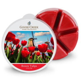 Breezy Tulips Goose Creek  1 Wax Melt Blokje