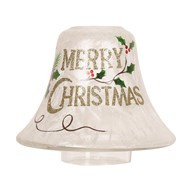 Merry Christmas Candle Jar Lamp Shade 16cm