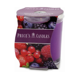 Mixed Berries Price's Candles  Small 170 gram Brandtijd 45 uur