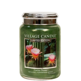 Cactus Flower Village Candle Large Jar 170 Branduren