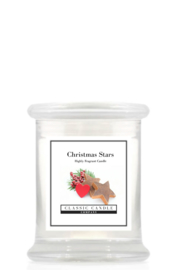 Christmas Stars   Classic Candle Midi Jar