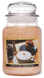 Country Morning Cheerful Candle 2 wick 680 gr