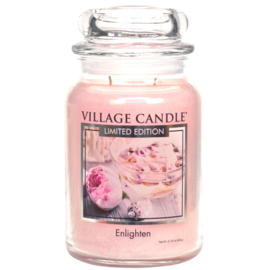 Enlighten Village Candle  Large Jar 170 Branduren