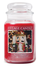 Royal Nutcracker  Village Candle  Large Jar 170 Branduren