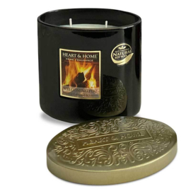 Welcoming Fire  Soywax Ovaal 2 wick Candle 230 gram Heart & Home