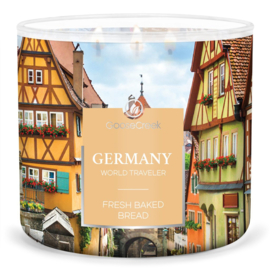 Fresh Baked Bread Goose Creek Germany World Traveler 3 Wick 411 gram