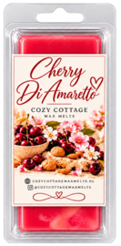 Cherry Di Amaretto waxmelt 65 gram sojawas Cozy Cottage