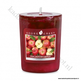 Macintosh Apple Goose Creek Candle Votive Geurkaars
